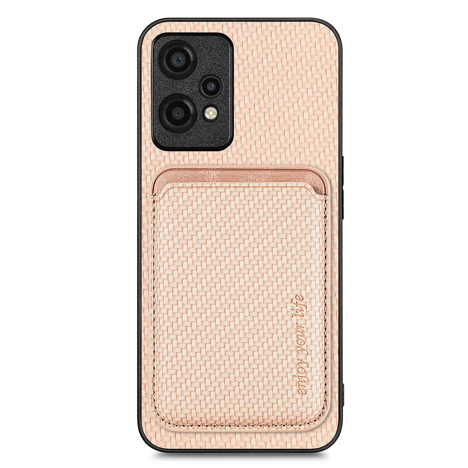 For OnePlus Nord CE 2 Lite 5G Magnetic Absorption Detachable Card Holder Phone Case Carbon Fiber Texture Anti-drop Cover For OnePlus Nord CE 2 Lite 5G Magnetic Absorption Detachable Card Holder Phone Case Carbon Fiber Texture Anti-drop Cover